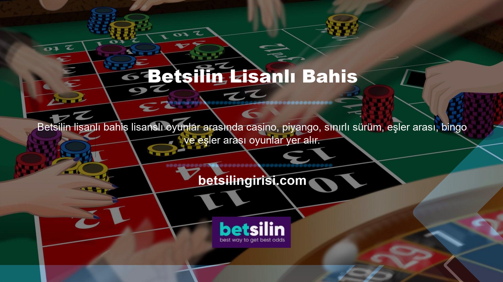 Betsilin, Türkiye'deki en popüler casino sitelerinden biridir, ancak ne yazık ki Türkiye'de yasaklanmıştır ve siteye erişime izin verilmemektedir